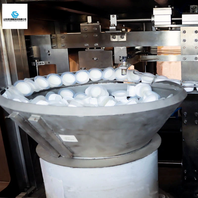 Flexpack filling and capping equipment  for sauce cream